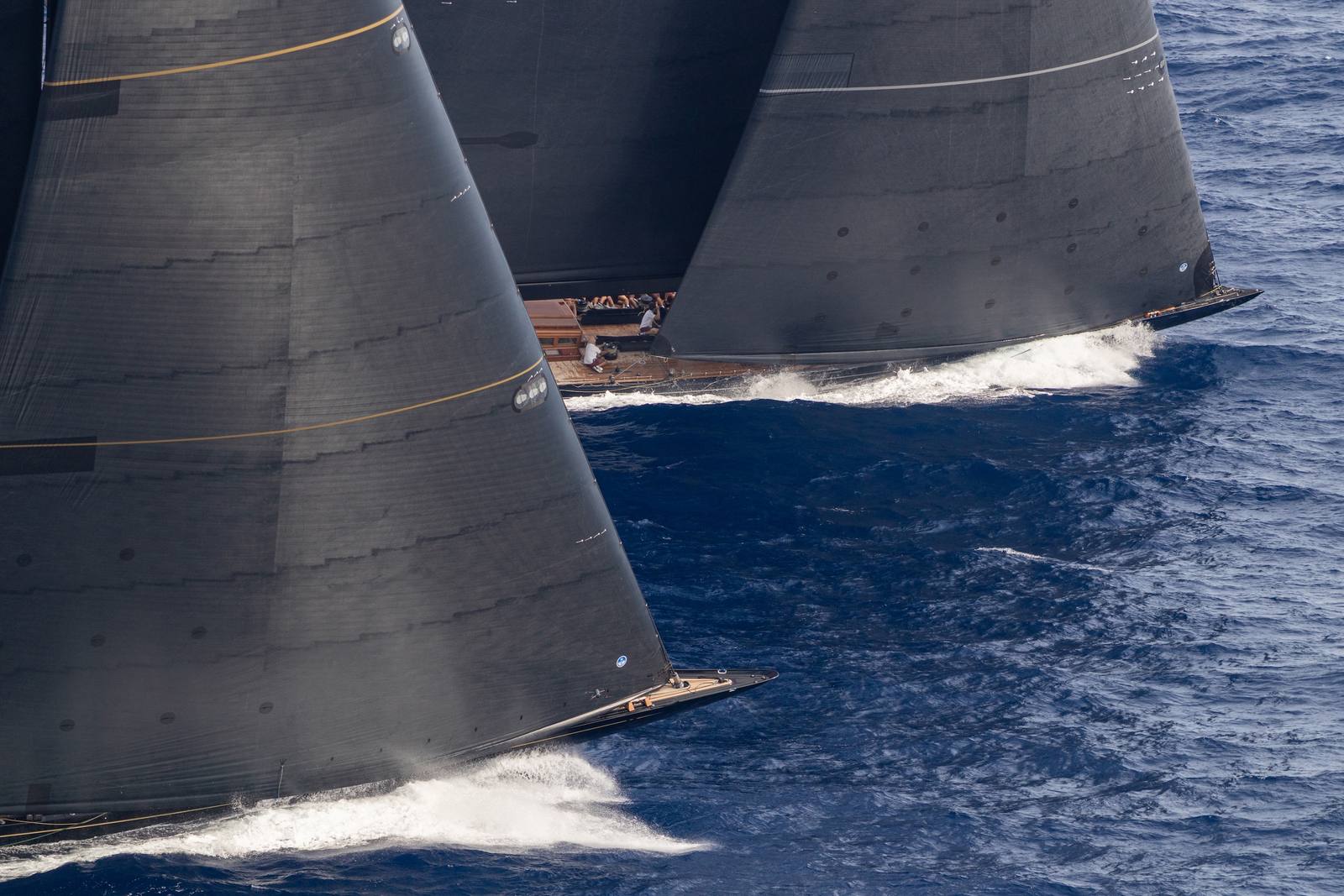 J Class yachts racing at Les Voiles de Saint-Tropez 2026