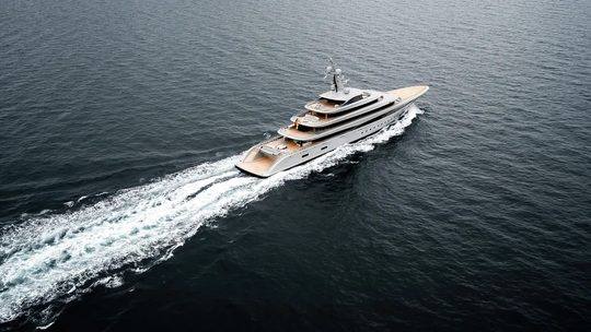 The 102-metre Lurssen Nixie